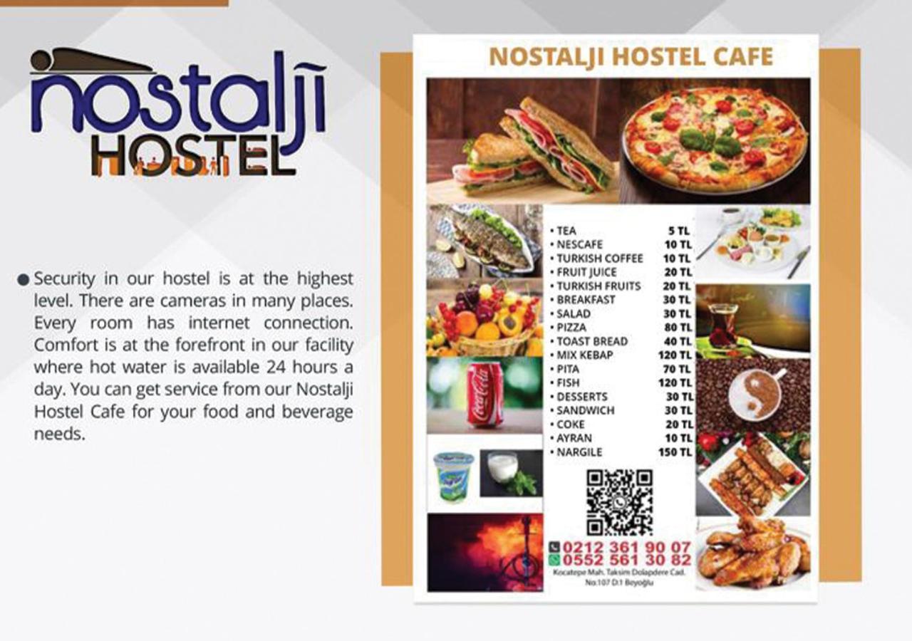 Nostalji Hostel Istanbul Eksteriør bilde